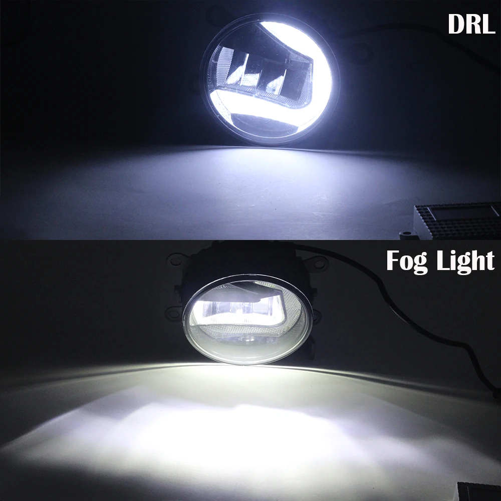 Cawanerl 2 шт. Стайлинг автомобиля светодиодный ные Противотуманные фары Дневные