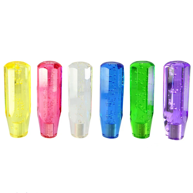 

Car modification crystal wave stick head universal gear lever with lighted gear lever 15cm gear head suitable for all models