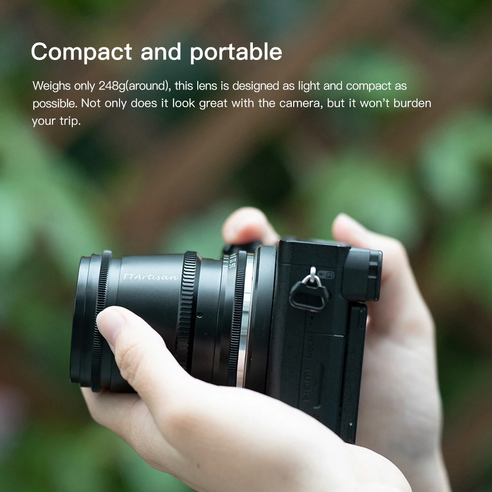 Объектив TTArtisan 17 мм F1.4 для Fujifilm X Sony E M4/3 OLYMPUS Panasonic Canon M фотосессия Большая