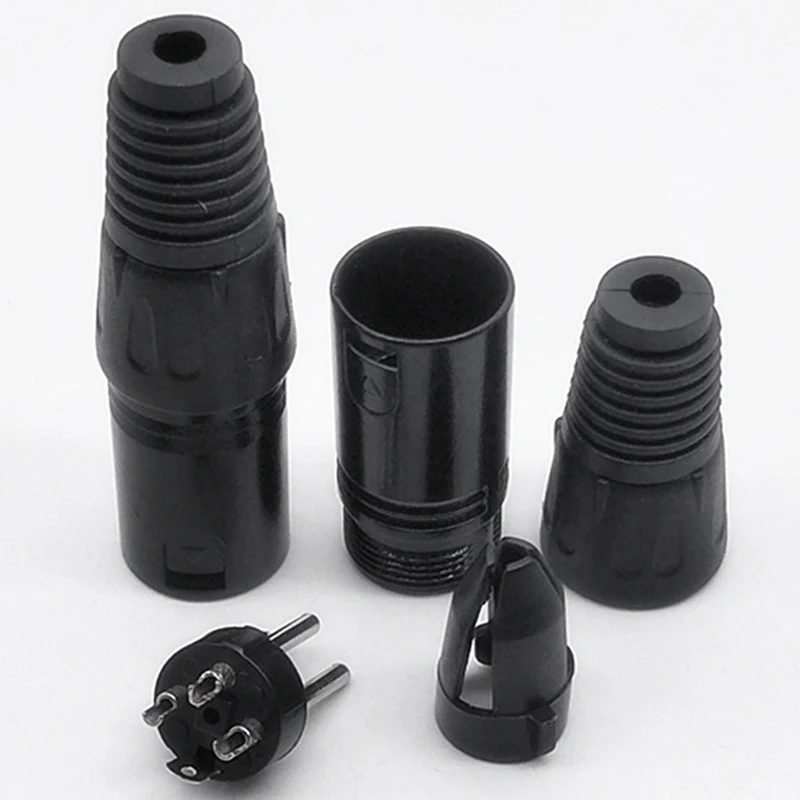 40 шт. 3Pin Xlr Штекерный к женскому микрофонный Удлинительный кабель микрофонные