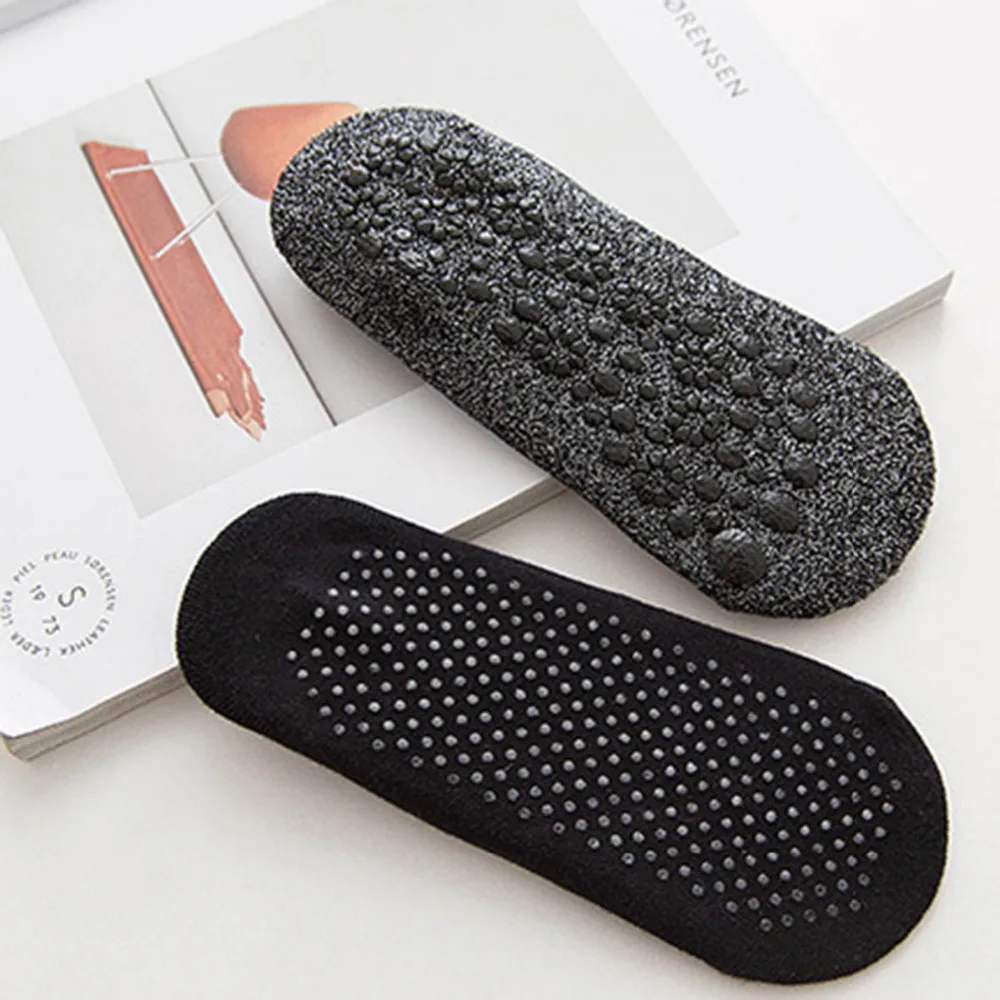 Противоскользящие хлопковые носки для женщин силиконовые балета женские
