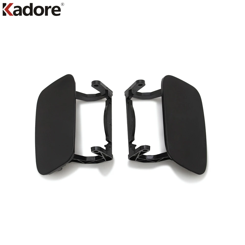 

For Audi A6 C7 2011-2017 Front Bumper Eye Towing Bar Cover Tow Hook Cap Trailer Left Right Headlight Spray Covers Car Styling