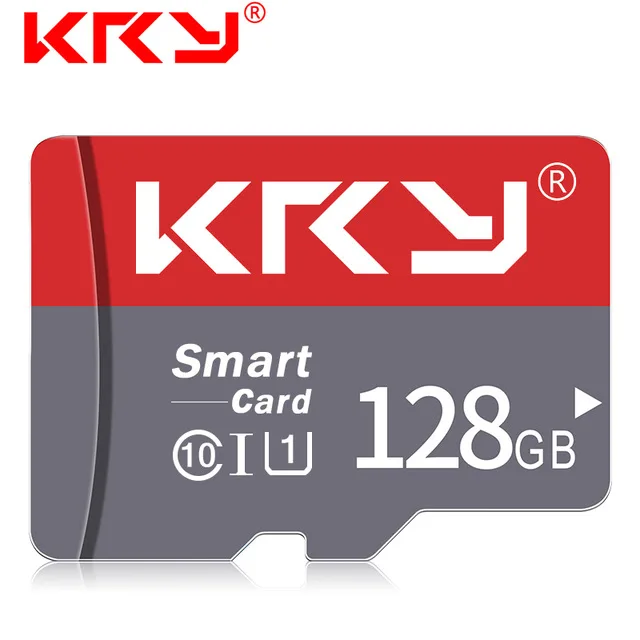 KRY карта памяти 32 ГБ 16 ГБ 8 ГБ 128 Гб 64 Гб Microsd карта C10 Micro TF SD карта 8 16 32 64 128 ГБ картао де Мемория карта адаптер - Емкость: 128 ГБ