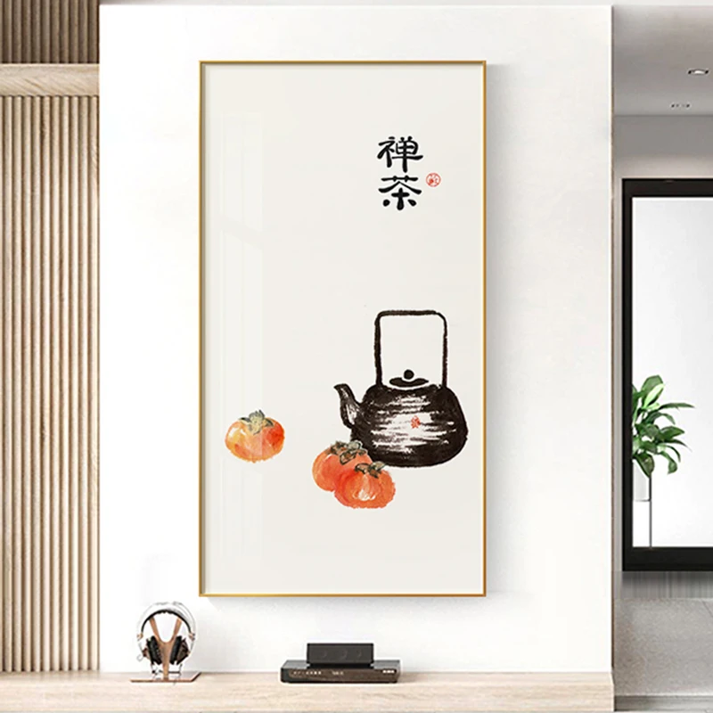 

Modern Traditional Chinese Canvas Art Painting Print Still Life Poster Character Wall Pictures for Living Room Aisle Home Decor