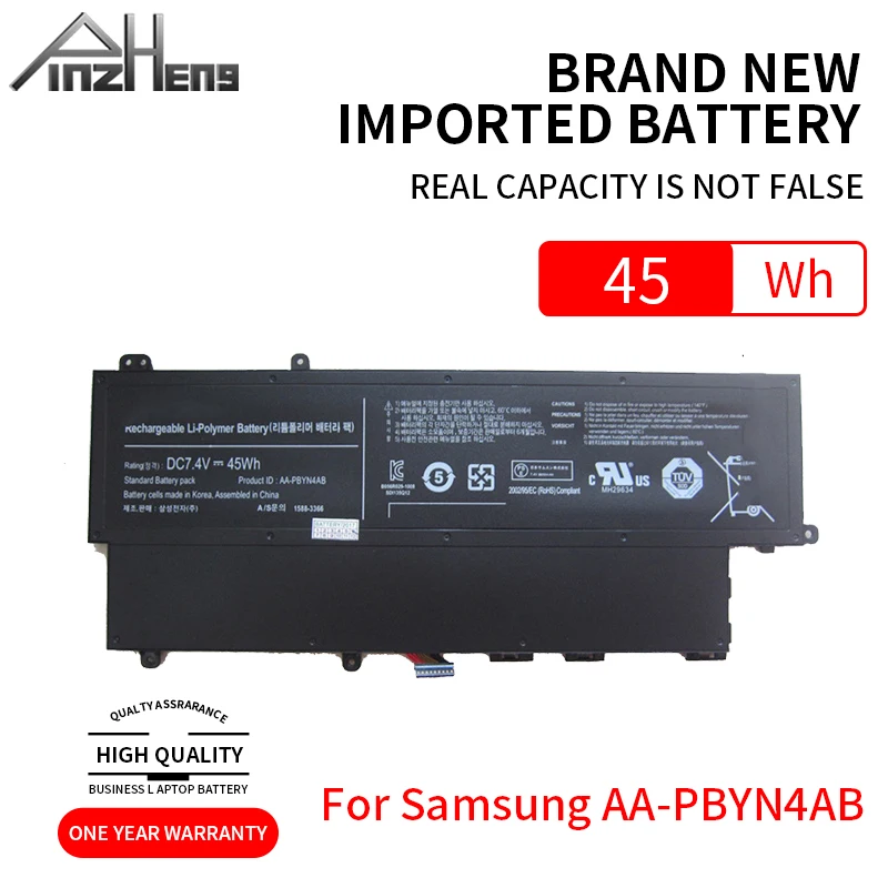 

PINZHENG Laptop Battery For Samsung AA-PBYN4AB AA-PLWN4AB BA43-00336A 530U3C 532U3C 532U3X 535U3C 540U3C Ultrabook Series