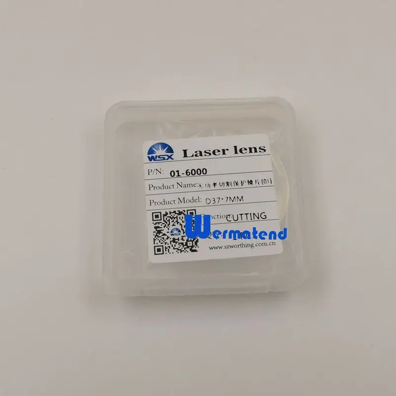 Wermatend 10pcs/lot WSX Original Fiber Laser Protective Lens 37*7mm 1064nm 6000W Head NC60 Free shipping | Инструменты