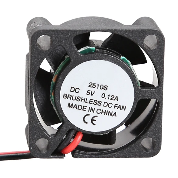 2510S 5V кулер безщеточный DC вентилятор 25*10 мм мини-радиатор для охлаждения