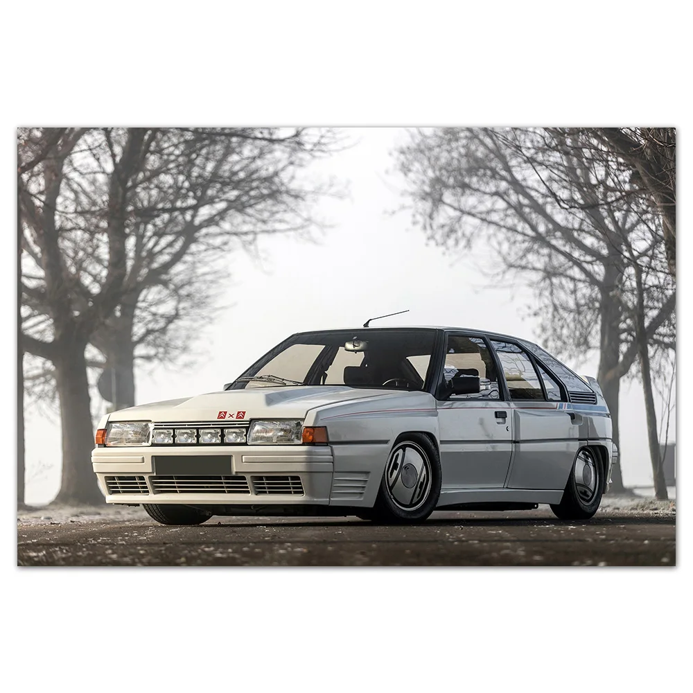 Настенная картина 1985 г. Citroen BX 4TC автомобильная Картина на холсте плакаты и принты