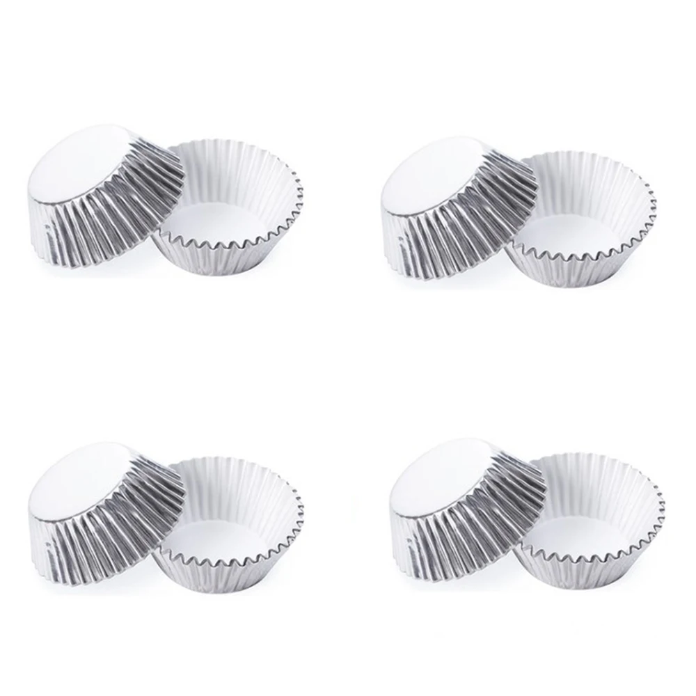 

Thick Aluminum Paper Cup PVC Cake Paper Baking Paper Cup Wrapper Case Holder Kitchen Accessories Baking Muffin Cup Cake
