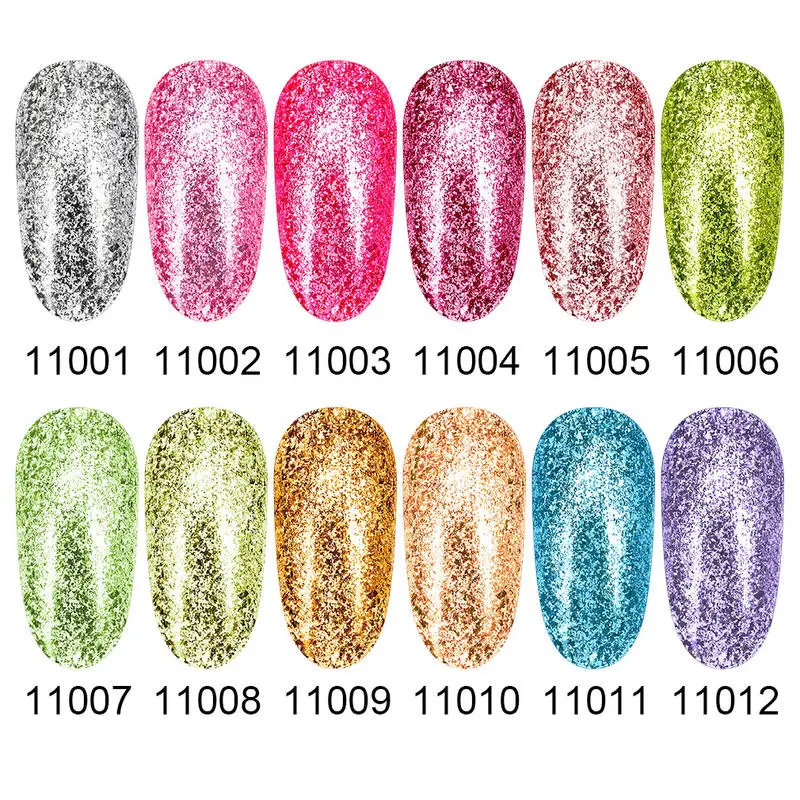 Elite99 10 мл Блестящий Платиновый Гель-лак для ногтей УФ-Гель-лак отмачиваемый
