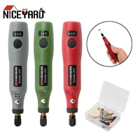 niceyard multifunction milling polishing usb charging drill engraver pen mini wireless electric grinder set abrasive tools