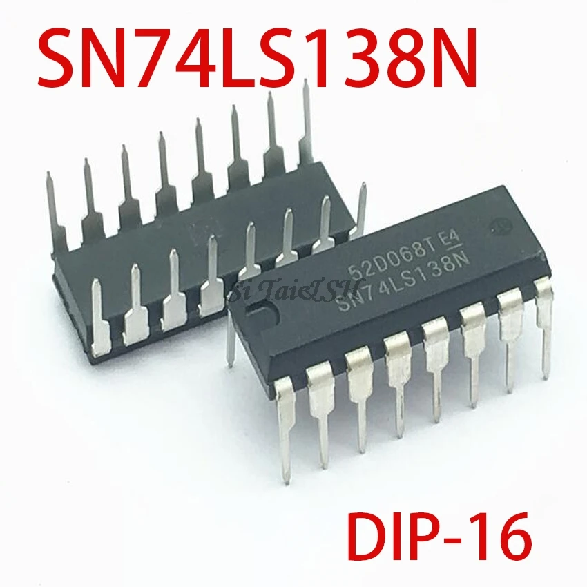 10 шт., SN74LS138N DIP-16 74LS138 DIP16 SN74LS138 DIP 74LS138N HD74LS138P