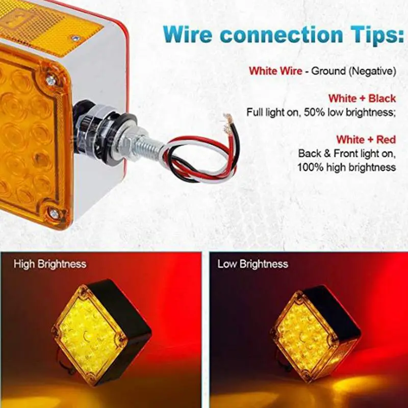 Морской Светодиодный луч светодиодный головной светильник грузовик с прицепом