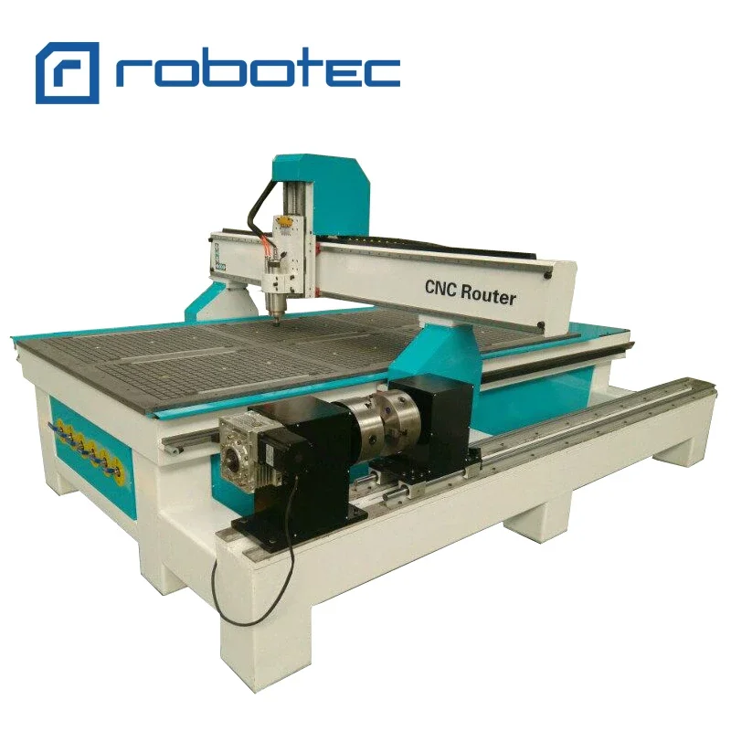 Robotec Горячая распродажа! Деревянный фрезерный станок с ЧПУ Mach3 1224 вакуумным