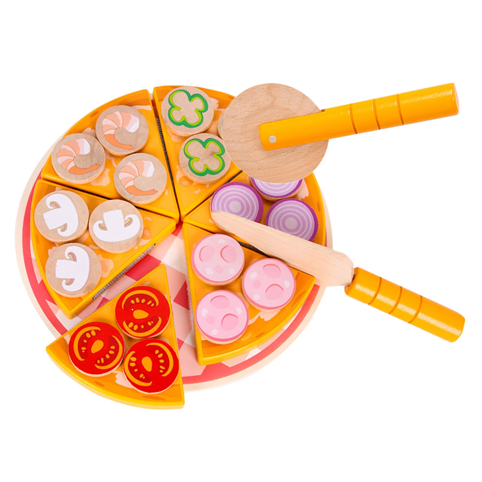 

Pretend Play Set Cutting Pizza Food DIY Toy Baking Food Pretend Play Kitchen Toys For Children Educational Gift