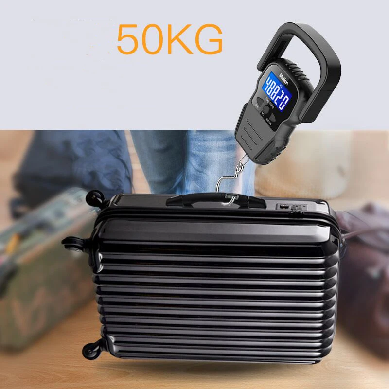 Портативный Мини цифровой ручной 50 кг 20 г рыболовный крючок подвесные весы