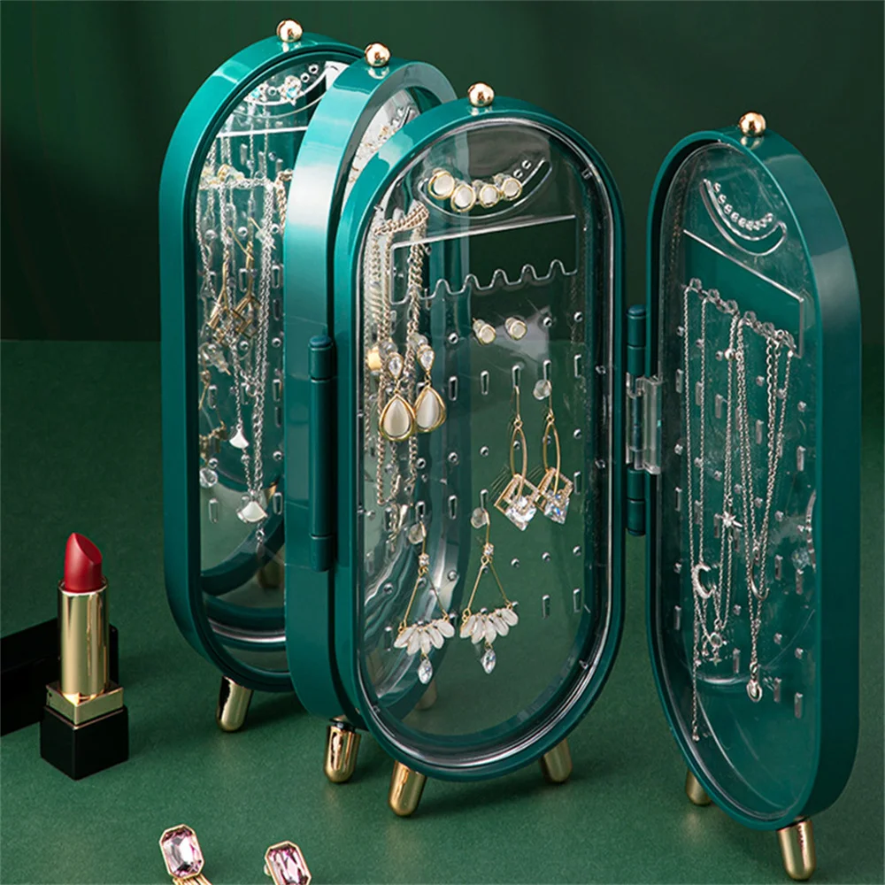 

Модный вместительный ящик для хранения косметики, водонепроницаемый пыленепроницаемый Настольный органайзер для ванной комнаты, косметич...