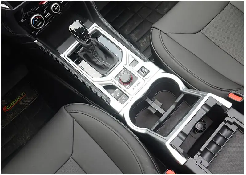 Автомобильный стиль для Subaru Forester 2019 2020 2021 серебро модификация интерьера редуктор