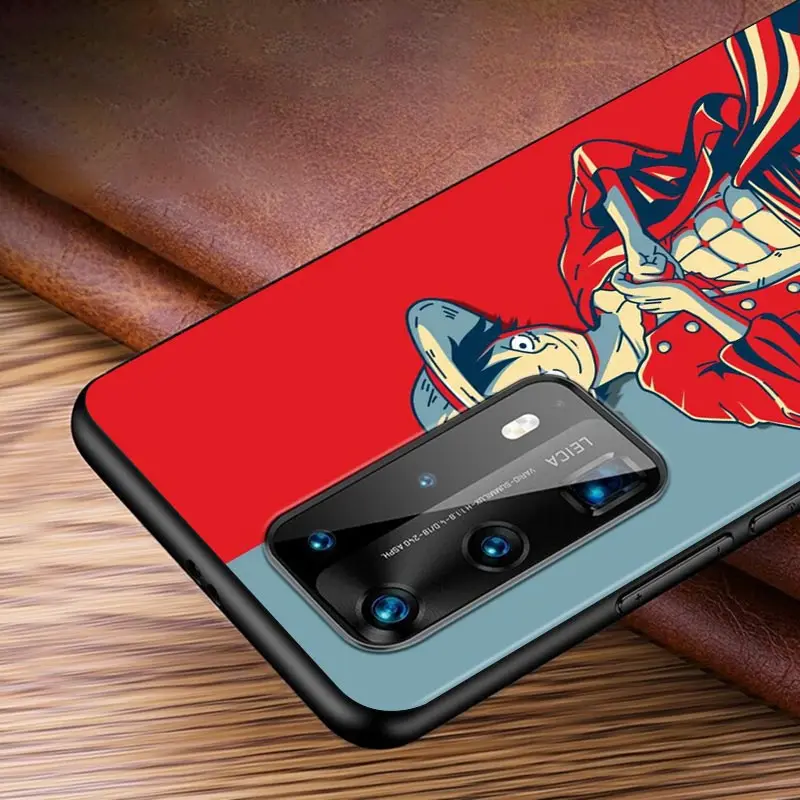 

One Piece Anime For Huawei P Smasrt 2018 2019 2020 2021 Smart S/Z Smart Plus Smart Pro Black Cover Silicone Soft Phone Case