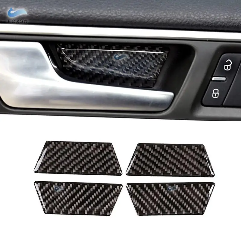Для VW Touareg 2011 2012 2013 2014 2015 2016 2017 2018 углеродного волокна авто Стайлинг интерьер