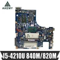 akemy acluaaclub nm a273 for lenovo z50 70 g50 70m notebook motherboard cpu i5 4210u gt840m820m ddr3 100 test work