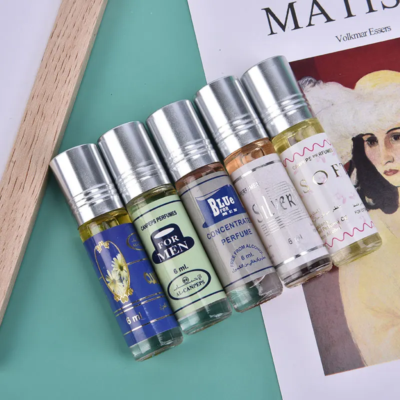 

6ML Roll On Perfume Women Men Fragrance Oil Scented Water Ball Roll Oil Perfume