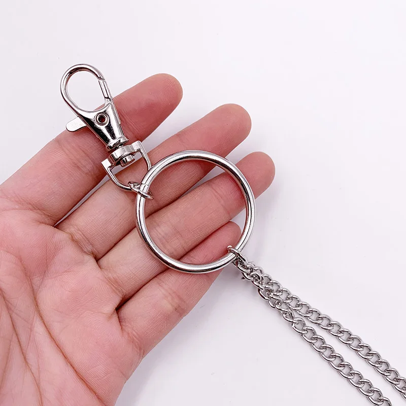 Двухслойная цепочка новинка рок панк стиль ремень для женщин дикий хип-хоп