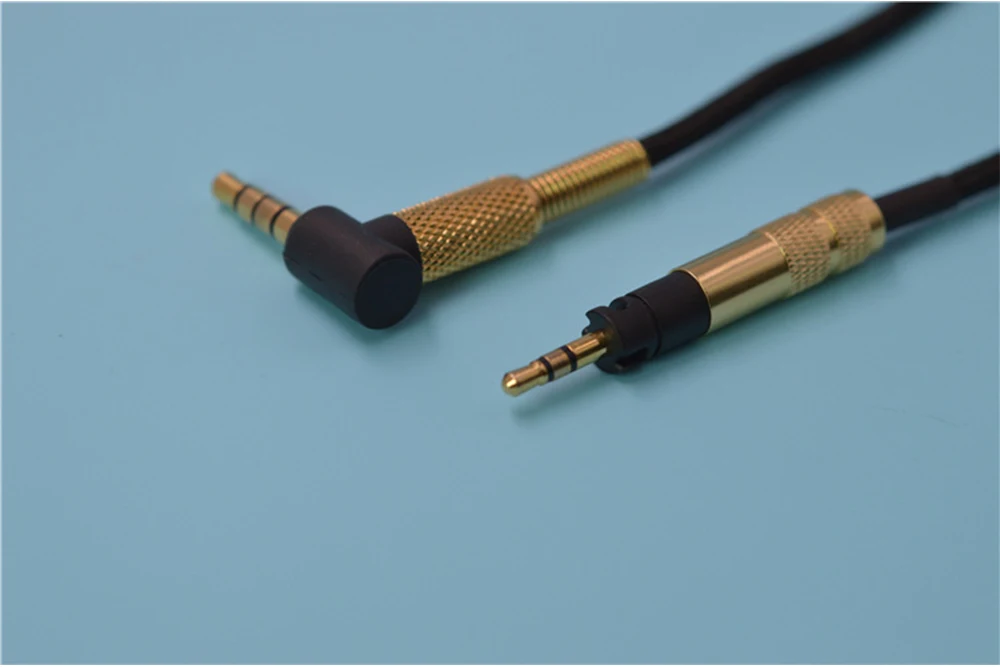 Сменный аудиокабель для Sennheiser Momentum 2,0, наушники-вкладыши, посеребренные Кабельные шнуры с микрофоном