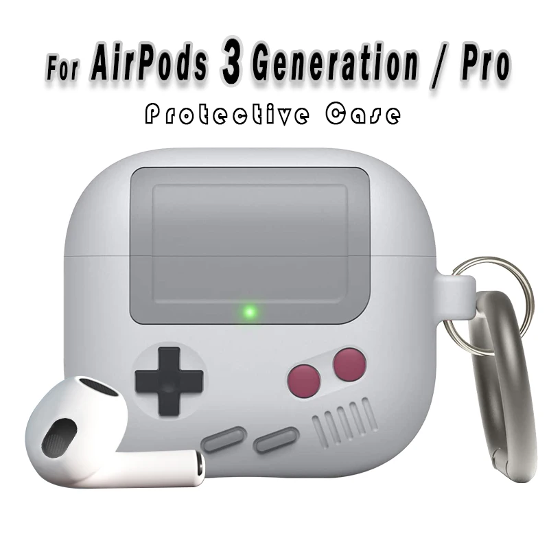 Чехол для Apple Airpods 3 Pro чехол классический силиконовый защитный игроков в
