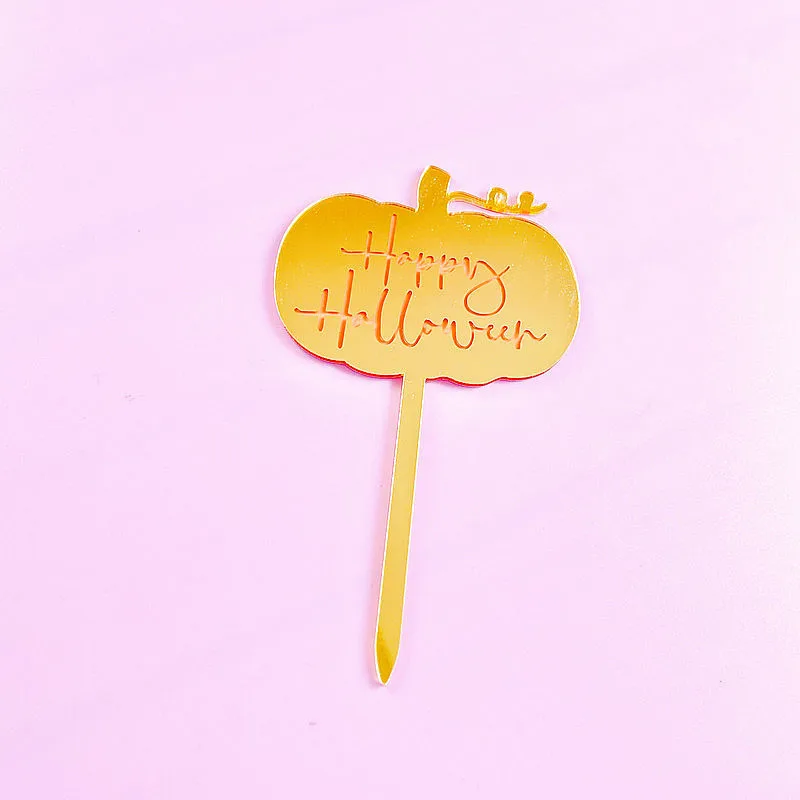 3 вида Хэллоуин тыква торт Топпер вечевечерние НКА раньше детский душ поставка