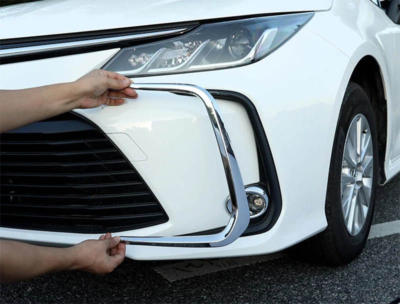 2/4 шт. передние противотуманные фасветильник для Toyota Corolla 2019 2020|Хромирование| |