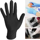 10 шт одноразовые нитриловые перчатки маслостойкие защитные перчатки без порошка чистящие перчатки для домашнего сада лаборатория 9 дюймов Длина