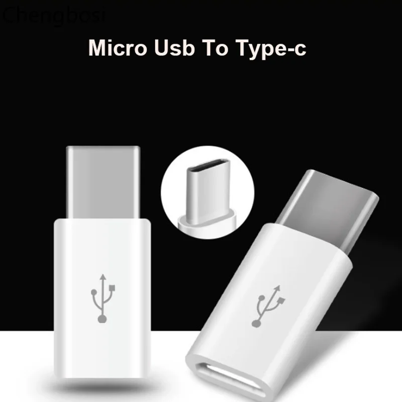 Переходник с Micro Usb папа на Type c Microusb C для Huawei Macbook Oneplus Xiaomi Otg зарядный кабель