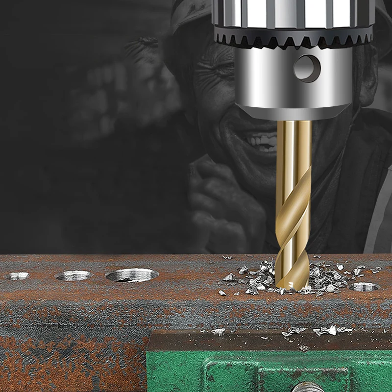 

10Pcs/box 3mm-5.5mm M35 HSS-Co Cobalt Double Ends Twist Drill Bit For 304 Stainless Steel Metal Drilling And Punching