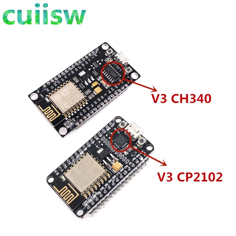 Беспроводной модуль V3 NodeMcu Lua Wi Fi 4 Мб макетная плата Интернет вещей на базе ESP8266
