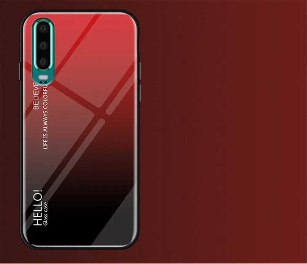 Чехол для телефона huawei P20 P30 Lite Pro Чехол из мраморного закаленного стекла Мягкий силиконовый чехол для huawei Y9 Y7 Y6 Honor 8A 9X чехол