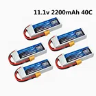 Литий-полимерный аккумулятор 3S, 11,1 В, 2200 мА  ч, 40C, 803496, XT60TJST, для радиоуправляемого автомобиля, самолета, вертолета, перезаряжаемый аккумулятор 11,1 В, 1 шт.-5 шт.