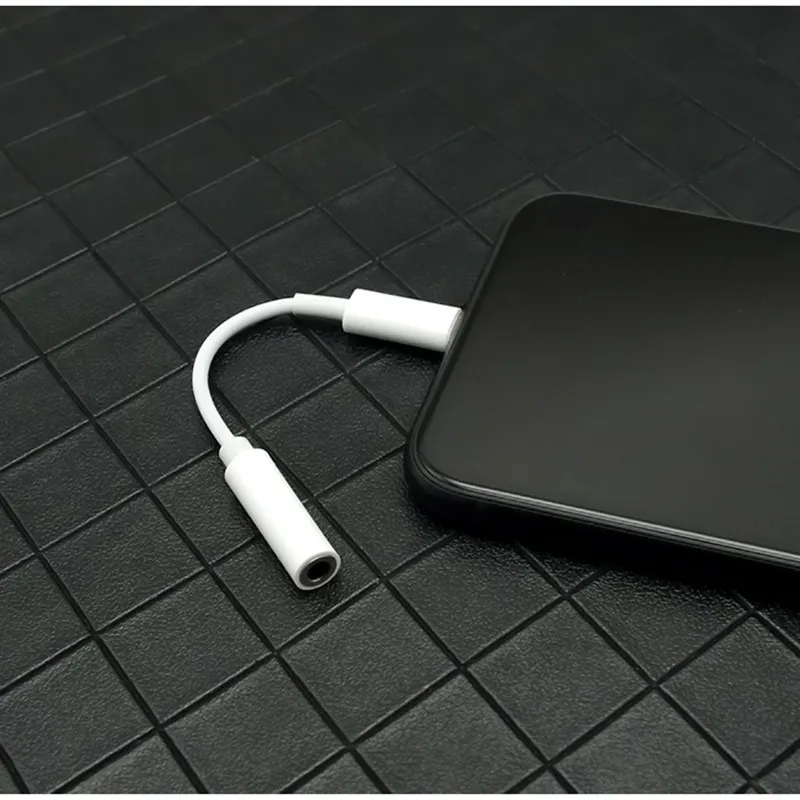 

Type C to 3.5mm Aux Adapter Cable For Huawei Xiaomi 10 11 ,Lightning to 3.5mm Jack Audio Cable For iPhone SE 11 7 8 Plus X XS