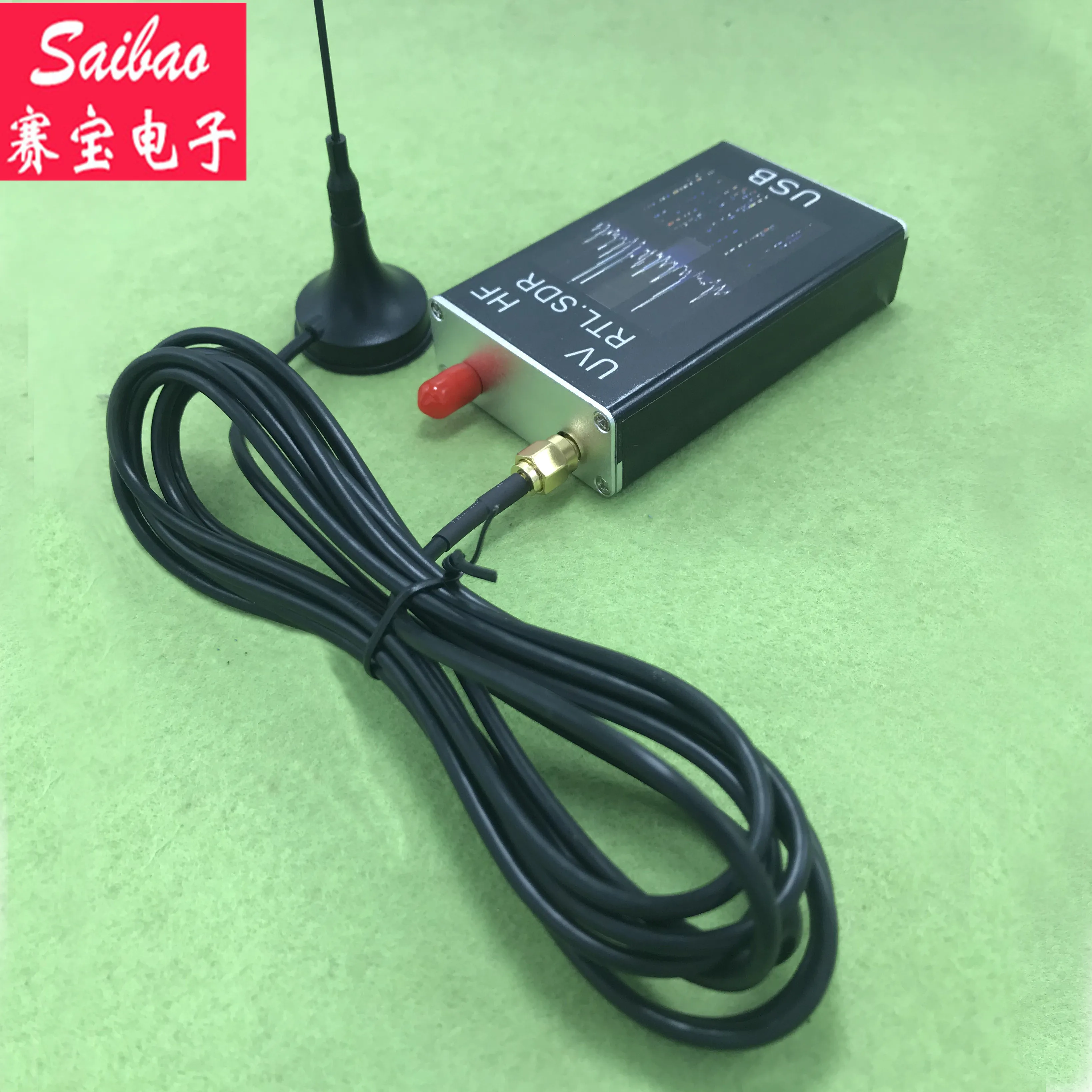 100 кГц-1 7 ГГц программное обеспечение радио полный диапазон RTL-SDR приемник авиация