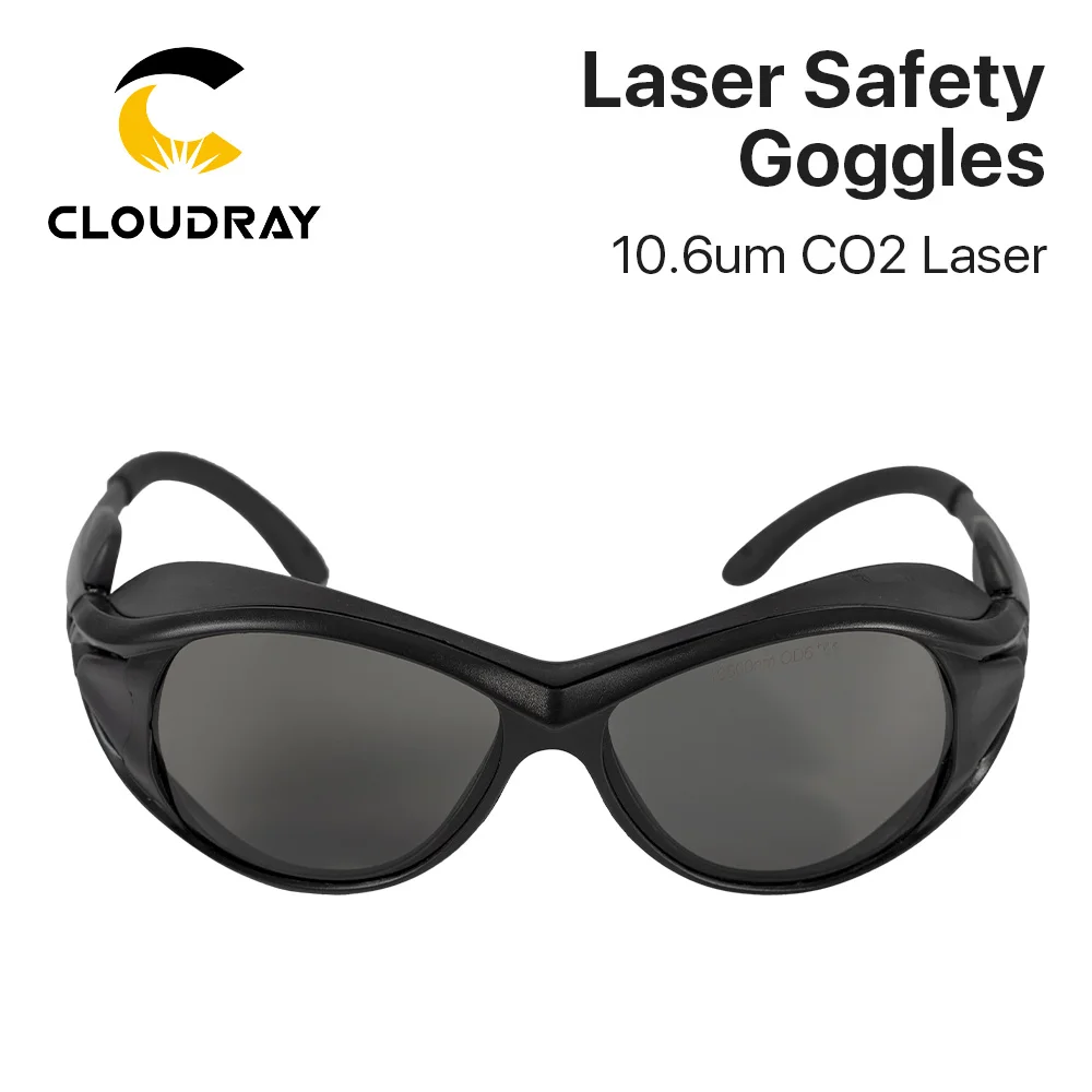 Очки защитные Cloudray для лазерной резки CO2 очки OD6 + CE 10600 нм|goggles safety|goggles laser |