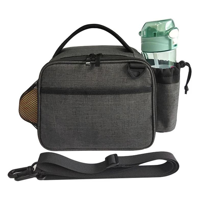 

Insulated Lunch Bags,Lunch Bag with Adjustable Strap,Portable Cool Bag Picnic for Work/School/Outdoor BBQ Camping