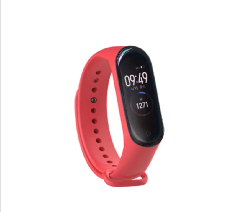 Браслет mi Band 3 ремешок прочный силиконовый для Xio band 4 бренд спортивный браслет
