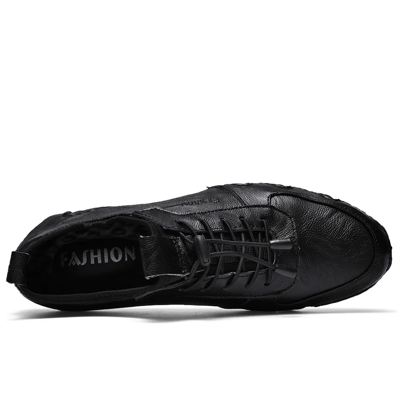 Мужские замшевые мокасины на плоской подошве из натуральной кожи | Обувь