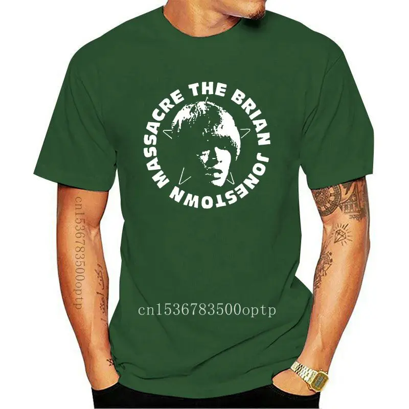 

Brian Jonestown Massacre Tour Logo Shirt Black White Tshirt Men'S Free Shipping Summer O Neck Tops Tee Shirt