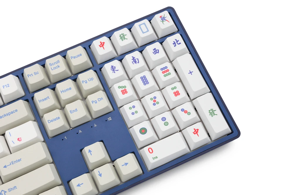 Черри профиль Majiang мАч Джонг краситель Sub Keycap набор Numpad толстый PBT для