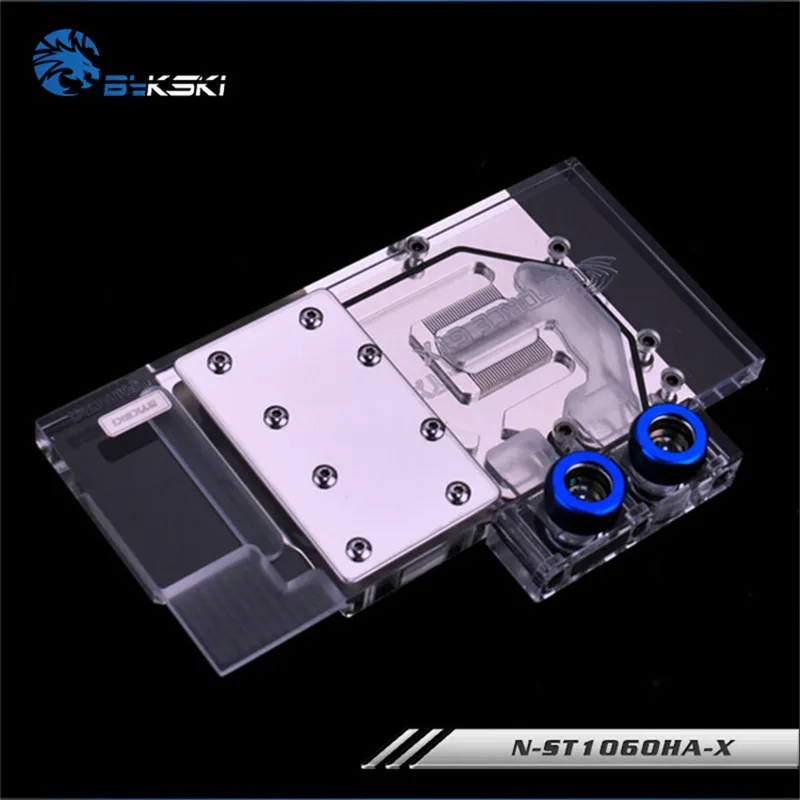 Bykski полный охват GPU водный блок для ZOTAC GTX1060 960 видеокарта N-ST1060HA-X | Компьютеры и