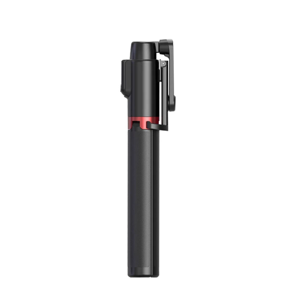 

Rotatable Portable Photography For Phone Extendable Red Aluminum Alloy Selfie Stick Tripod Wireless Remote Travel Gift