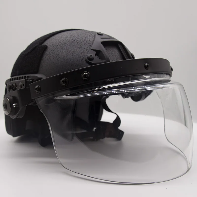 Mich Explosion Proof Face Shield High Strength Toughness And Transparency | Спорт и развлечения