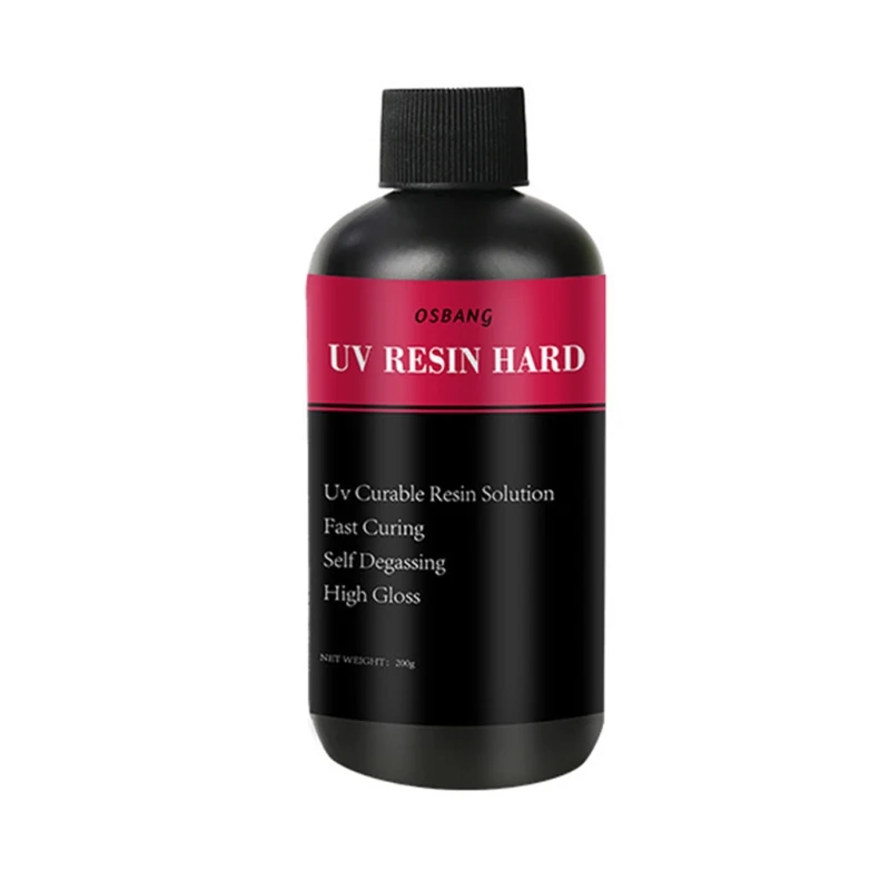 

Crystal Clear Hard Ultraviolet Curing Epoxy Resin UV Glue for DIY Jewelry Making DIY Resin Mold - UV Glue Solar Cure
