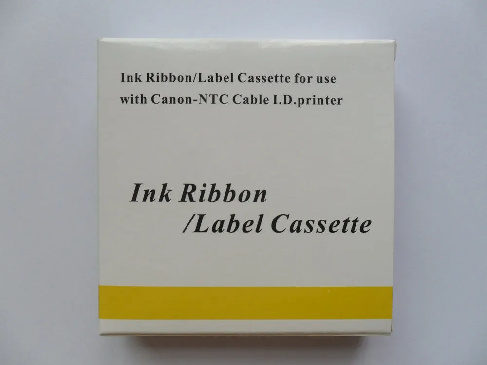 Термоусадочная трубка внешняя этикетка желтая лента для кабеля маркера